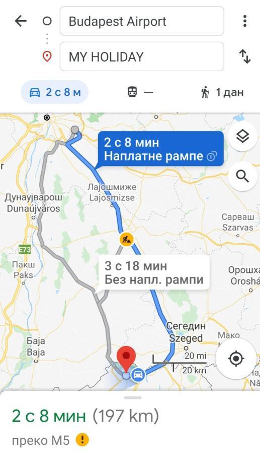 My Holiday Суботица Екстериор снимка